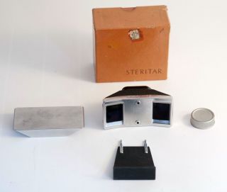 Vintage Zeiss Contaflex Steritar 813 Stereo Beam Splitter,  813/01 Separator,  Box