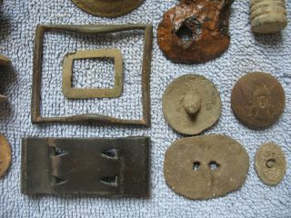 Dug Relics From the C.  S.  Right Flank - The Battle of Fredericksburg,  Va. 2