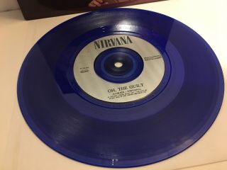 Nirvana / The Jesus Lizard Split 7” Blue Vinyl 1993 IMPORT 2