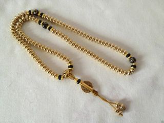 7 X 4 Mm Copper Buddha Prayer Tibetan Buddhism Worry Myra Bead Necklace Bracelet