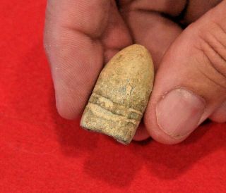 Rare.  69 Caliber Confederate Gardner Bullet From The Cold Harbor Battlefield