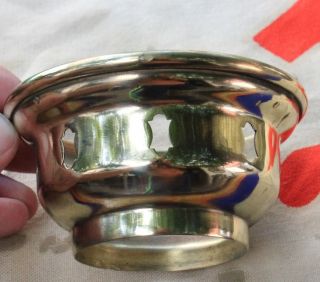 Russian Samovar Crown Tea Coffee Cover Lid Brass Urn 56mm Cap Big Old Vintage