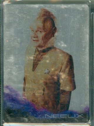 Star Trek Voyager Heroes & Villains (bg9) Black Gold Gallery Parallel Insert Card