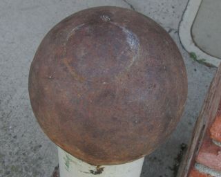 Rare 20 Pound Civil War Cannon Ball
