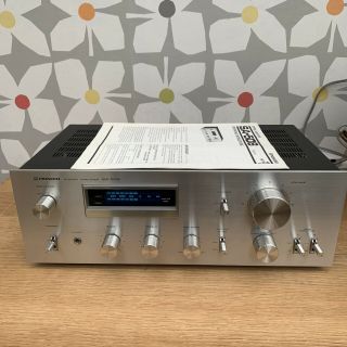 Vintage Pioneer Sa - 508 Blue Line Integrated Amplifier.  Made In Japan.  Audiophile