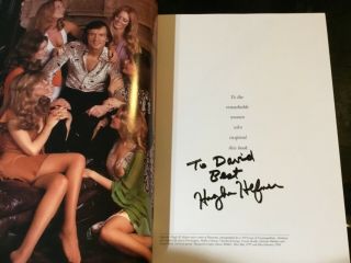 PLAYBOY The Playmate Coffee Table Book Autographed By Hugh Hefner & 49 Playmates 3