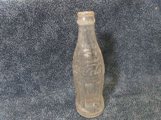 Vintaga coca cola glass bottle saudi Arabia 1955 in photos 3
