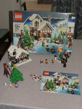 Lego Holiday Christmas 10199 Winter Toy Shop 100 Complete W/instructions,  Box