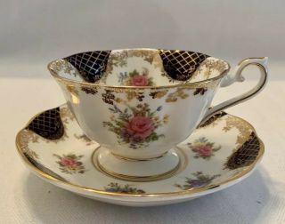 Royal Albert Bone China Tea Cup & Saucer Set Empress Series Isabella