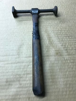 Vintage Auto Body Ding Hammer Atha 12 Oz
