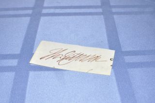 President Thomas Jefferson Signed Autographed Document Cut 2