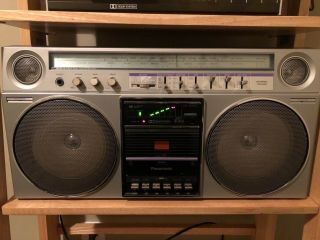 Vintage Panasonic Ambience Am/fm Casette Stereo Boombox