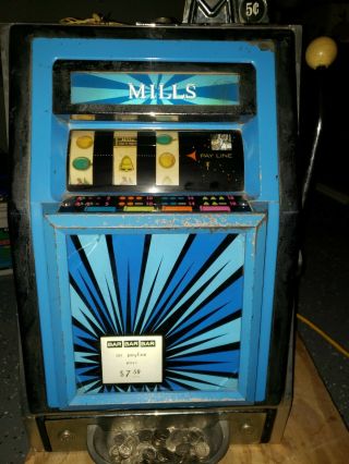 5 Cents Mills Slot Machine.