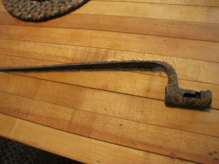 Dug Up Civil War Era Musket Bayonet Its Pretty Rusty But Still See What It Is