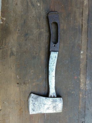 MARBLE ARMS CO.  Pat.  1898 No.  2 Safety Axe Hatchet Gladstone USA 3
