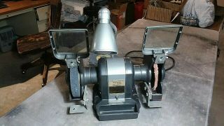Vintage Sears Craftsman Industrial Rated 1/2 Hp Bench Grinder 397.  19590 Rpm 3450