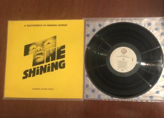 The Shining Soundtrack Lp Stanley Kubrick Nm Horror Scary Movie