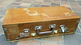 Vintage Chaitsingh & Gurbax Harmonium Pump Organ 2