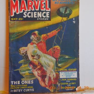 Matheson,  Richard - The Thing - 1951 - Marvel Science Stories - 1st Appearance