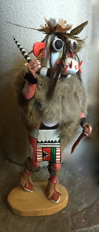 Rare Vintage Hopi Kachina/ Katsina Doll By Alfred Fritz 11 Inches