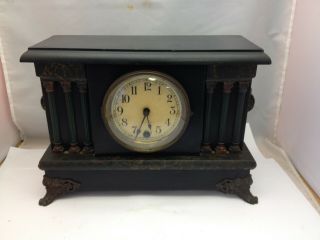 Old Antique Ingraham Sessions? Mantle Clock W/ Pendulum Time Only