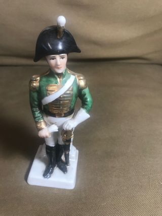 Vintage Military Napoleonic War Porcelain Figure