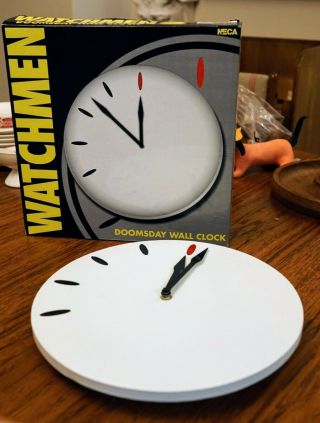 Watchmen Doomsday Wall Clock By Neca Dc Comics Hbo Show W Box 2009