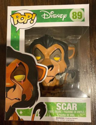 Funko Pop Disney Lion King Scar 89
