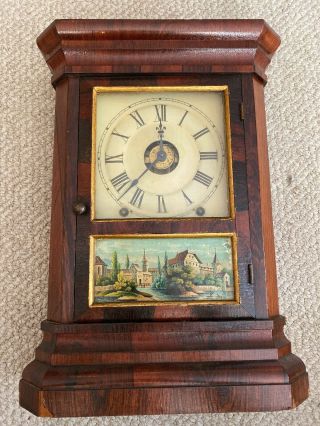 Incredible Antique Seth Thomas Shelf Clock With Alarm