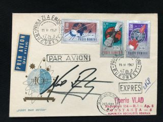 Neil Armstrong,  Signed,  Autograph,  Apollo 11,  Fdc - Lx01