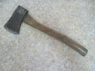 Vintage Wwii Us Military Plumb Hatchet Axe Dated 1942 15.  5 "