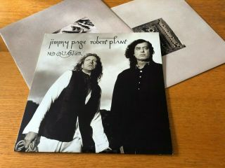 Jimmy Page & Robert Plant - No Quarter - 1994 Double Lp With Inner Sleeves Ex -