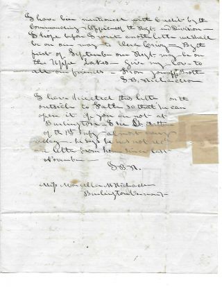 Three Page Letter Dated May 21st,  1848 From Israel B Richardson