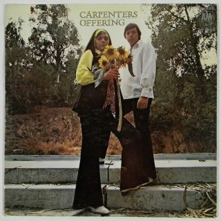 Rare Carpenters Offering Wlp White Label Promo Lp W/ Withdrawn Cover 1969