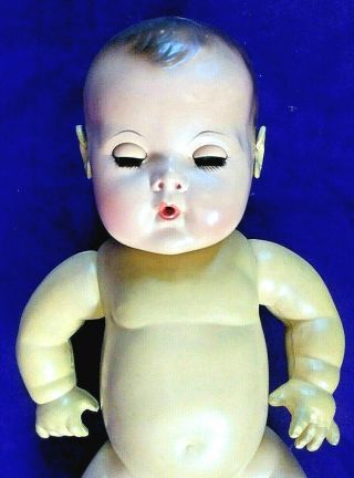 Vtg 1940s - 50s Sweet Effanbee Dy Dee Baby Doll 15 