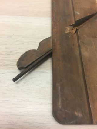 Rare Sandusky Ohio Tool 1/2” 99 Wood Moulding Plane T215 3