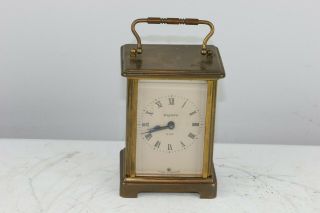 Antique French Duverdrey & Bloquel Bayard 8 - Day Brass Carriage Clock -