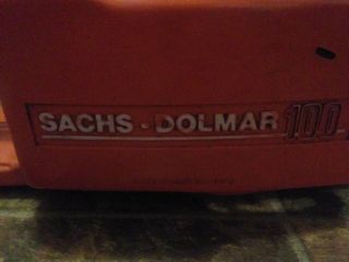 Vintage Sachs - Dolmar 100 chainsaw pulls in 2