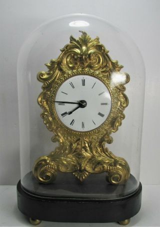 Rare Chauncey Jerome Botsford 30 Hour 1850s Mantel Clock