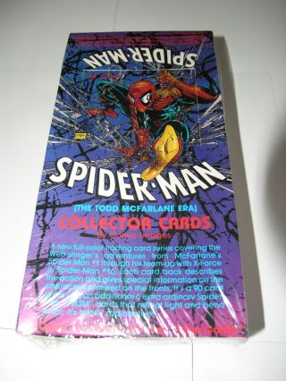 Spiderman 1 The Mcfarlane Era 1992 Comic Images Box Of Cards