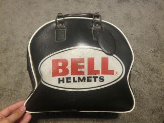 Vintage Bell Motorcycle Toptex 500 Helmet Carrier Bag Magnum Ltd Race Car
