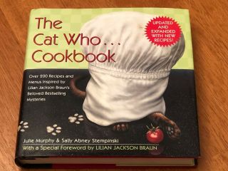 Lilian Jackson Braun The Cat Who Cookbook Rare Signed Autograph 1st Editio Book