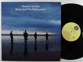 Echo & The Bunnymen Heaven Up Here Sire Lp Vg,