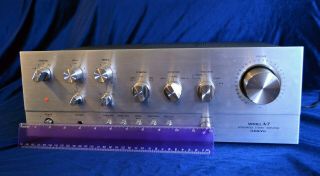 Onkyo A - 7 Vintage Stereo Integrated Amplifier Serviced & Extensively
