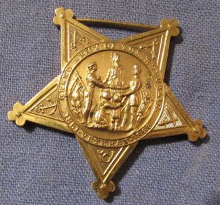 Vintage Civil War Veterans Medal Gar Grand Army Of The Republic