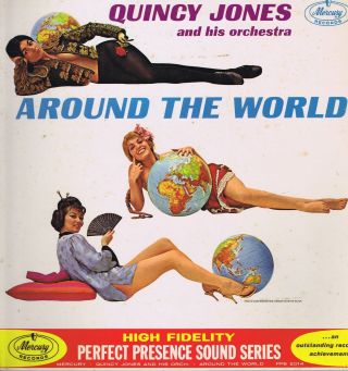 Quincy Jones And His Orchestra – Around The World – Pps - 2014 – Lp Vinyl Record