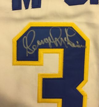 George Mcginnis Signed Indiana Pacers Jersey Stitched Autographed Size Xl 56