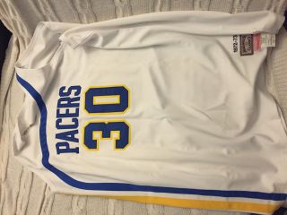 George McGinnis SIGNED Indiana Pacers Jersey Stitched Autographed Size XL 56 3