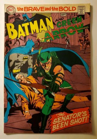 The Brave And The Bold Batman Comic 85 (sept 1969,  Dc)