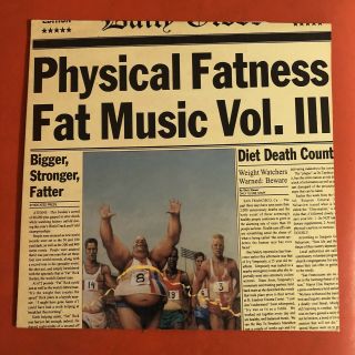 Physical Fatness V/a Lp (fat Music Vol Iii) Fat Wreck Chords Punk/nofx/